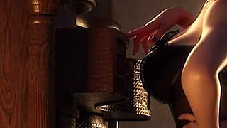 Treasure of Nadia - Gameplay - MILF Anal Dildo Masturbation and Striptease - Teen Blowjob and Eating Cum