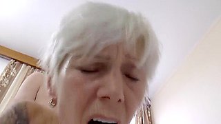 A Sexy Blonde Lady From Germany Pleasing A Thick Pecker