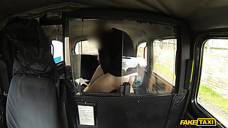 Fake Taxi - Naughty Tiffany Naylor Caught Hiding in a Cab, Gets a Handjob and Deep Pussy Fuck Outside