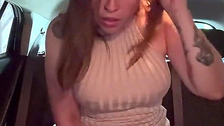 Beautiful Blonde Girl with a Big Ass Has Sex in a Stranger's Car - Kloe the Wonder