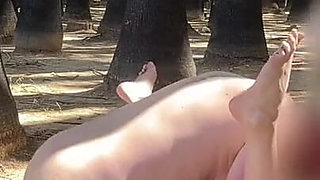 Two Strangers Fuck My Pussy in a Palm Grove