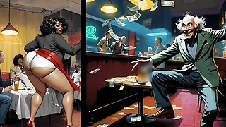 Cuckold club. Cartoon