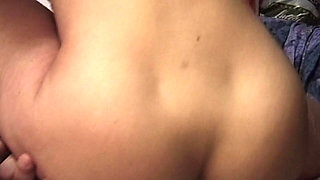 Horny MILF Deepthroats Throbbing Cock in Sloppy Garage Blowjob