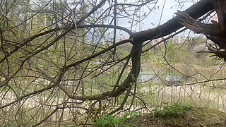 Outdoor Body Writing and Pissing Humiliation