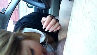 Amateur Asian College Teen Gives Blowjob