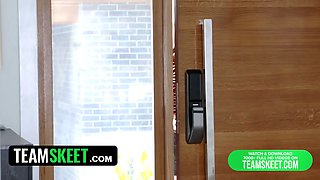 Cheating wife offers spouse to bang her hot step daughter shea blaze in front of her - teamskeet