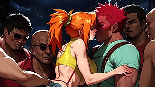 Misty Gets BBC'd In A Mosh Pit