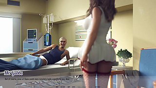 Awam 2 Sofia Real Fuck Edition - Naughty Nurse Pt1 - Sofia Discovers She Loves for Old Cocks