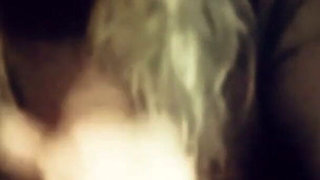 03 Hot Mature Woman Sucking in a Gloryhole Booth - Marian