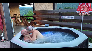 Playtime in the Jacuzzi Relaxing Love in the Jacuzzi