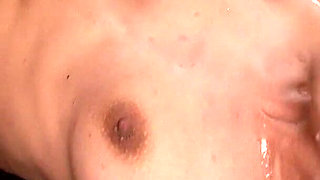 Playful Seduction with a Wicked Tongue, She Teases and Tastes Every Reaction in a Bukkake Show!