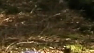 Funny foursome in the woods with Diana