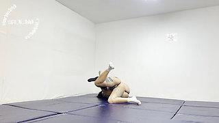 Lesbian Girlfriend Wrestling