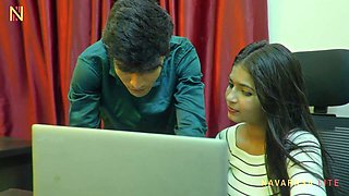 Darling captivates in a steamy office seduction scene