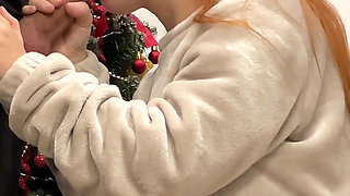 Dude on Semen Retention Couldn't Hold It and Covered Nut All Over His Cute Stepsister