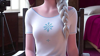 Elsa from Frozen Hard - Sex Tape Bokep Hentai 3D