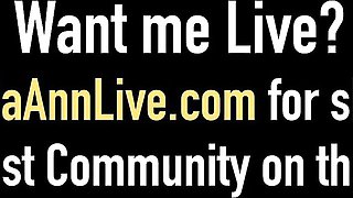 Julia Ann Live featuring Julia Ann's boy girl smut