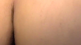 White Girl Bouncing Ass on BBC Closeup