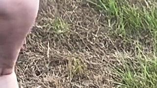 Outdoor Female Exhibitionist: Hitchhiking Flash