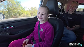 20-year-old Blonde Babe Gets Fucked Hard by a Horny Older Guy Who Knows What He's Doing