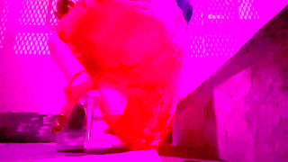 Italian Hot MILF Artemisia Love Wearing Sexy Lingerie and High Heels Outdoor