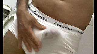 Me enjoying with my gf by video