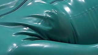 An amateur bothers a dominatrix, cum ower neck, life bug