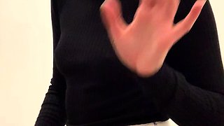 Sexy black amateur caught taking a shower on hidden cam