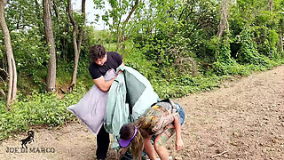 Camping in Italy Ended up in an Orgy