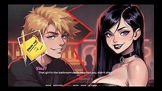 My New Girlfriend Taboo Hentai Game Ep. 41 BDSM Spanking with My Goth GF!