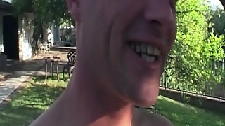 Mature MILFs Share Thick Cum After Outdoor Blowjobs