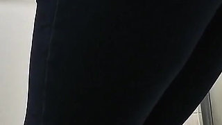 Bouncing Desperate for a Wee Pissing My Pants and in the Toilet