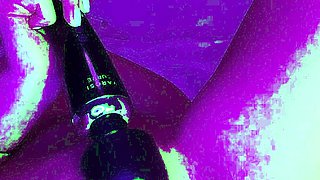 Busty milf horny solo toy time