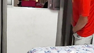 Prank with Blindfolded Wife...cuckold Calls Neighbor to Participate.