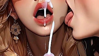 Deepthroat Blowjob with Intense Facial Cumshot