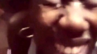 Ebony Amateur's Massive Facial