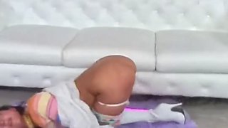 Tiny Sasha Tatcha Likes To Suck Nade Nasty's Ass & Big Cock!