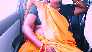 Desi Saree Maid Car Sex Telugu Dirty Talks.