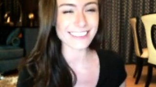Cute blonde amateur webcam teen masturbating