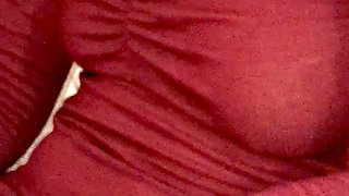 Bog boobs show in red saree Hot indian stepsister Sunni bhabhi