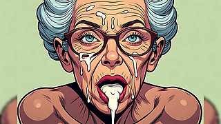 Vintage Cartoon Style Facials