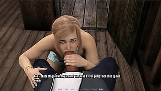 Grandma's House Gameplay Pregnant Milking Tits and MILF Deep Throat