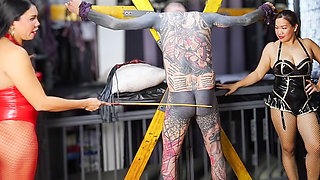 Dominafire Caning Slave