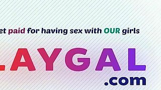 Redhead Adult Star Uses Dildo and Sucks Cock