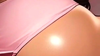 Korean Stepdaughter Grinds Her Soft Ass on My Cock