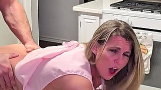 Katie & Thomas Fuck Around the House-tradwife Kitchen Fuck