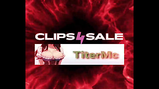 Sexy nipples and a huge cumshot between the tits