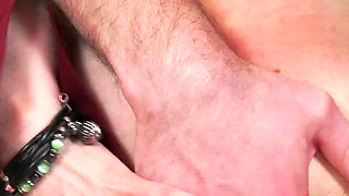 Hot Granny Close-up Pussy Gaping and Fingering