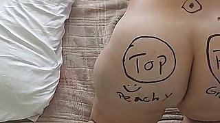 Huge Ass Granny Loves Art on Her Ass Then Doggystyle