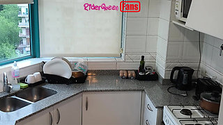 Stepmom in Kitchen - Video for Fans